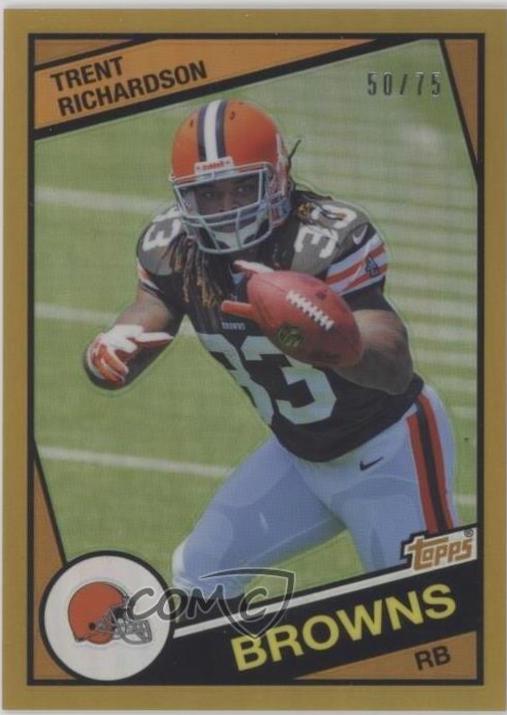 Trent Richardson [Gold Refractor] #20