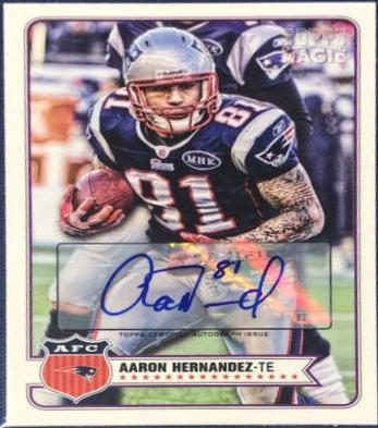 Aaron Hernandez [Autograph] #147