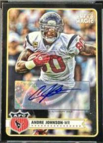 Andre Johnson [Autograph Black Border] #132