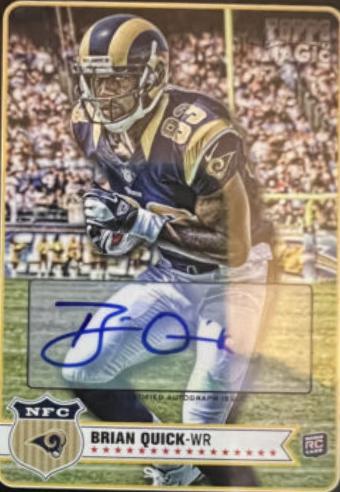 Brian Quick [Autograph Black Border] #135