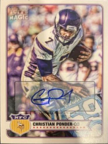Christian Ponder [Autograph] #161