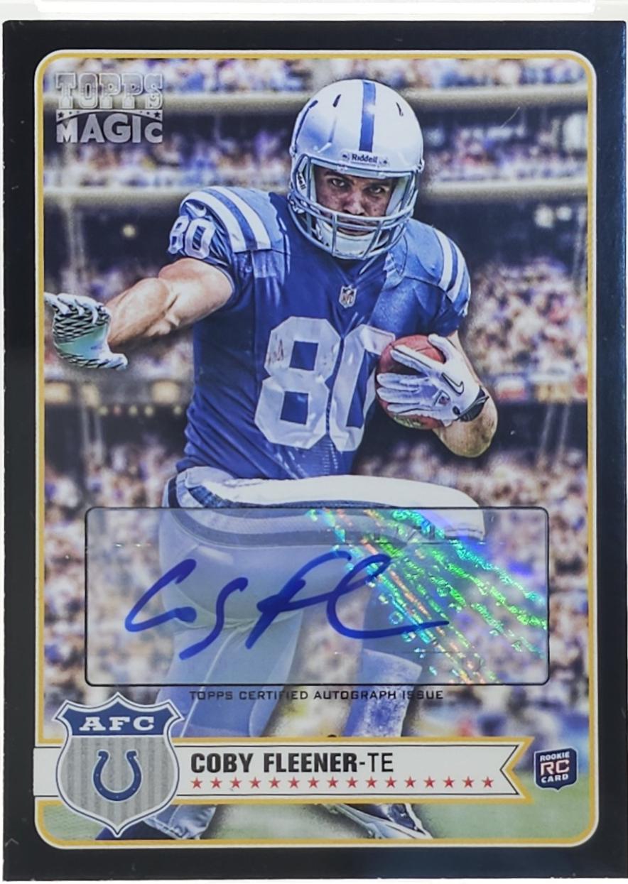Coby Fleener [Autograph Black Border] #192