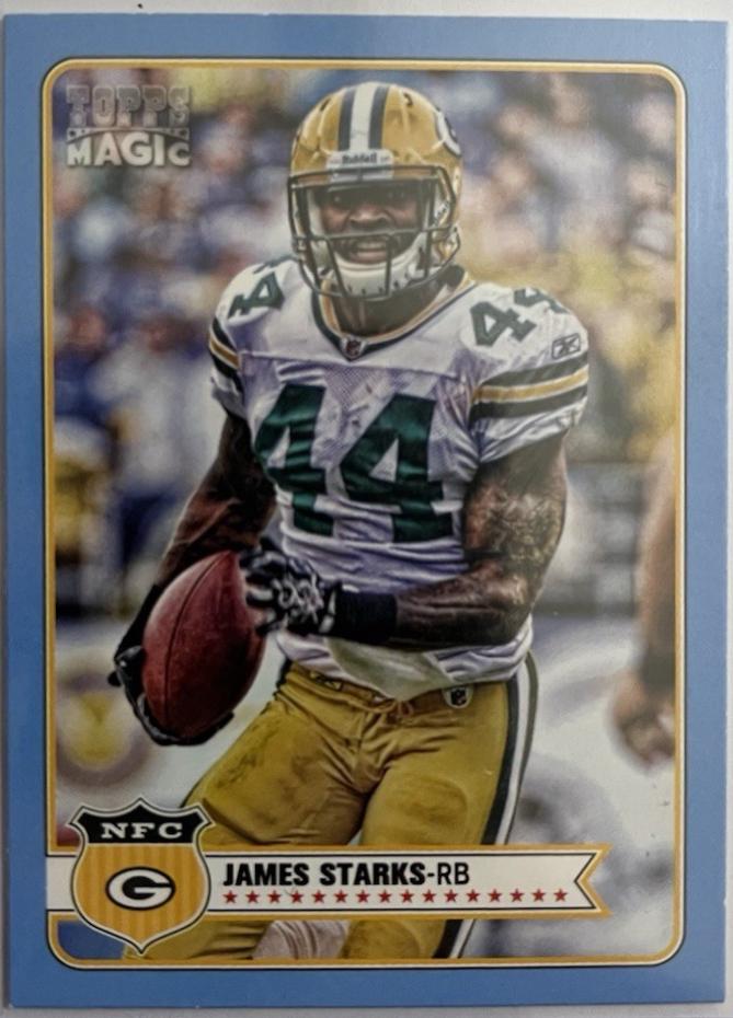 James Starks [Mini Blue Border] #47