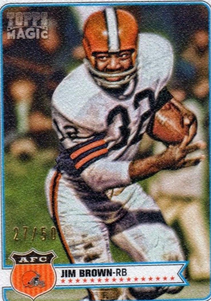Jim Brown [Mini Pigskin] #217