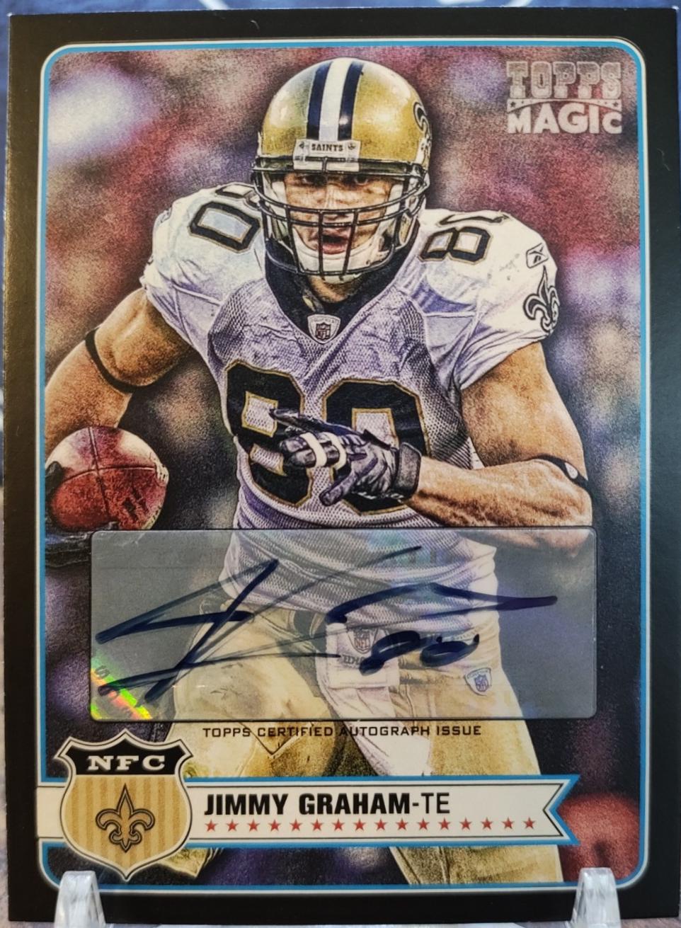 Jimmy Graham [Autograph Black Border] #154