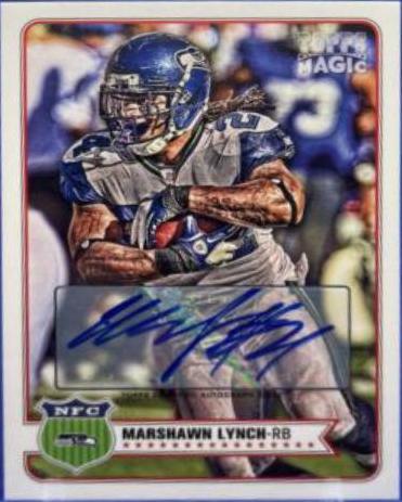 Marshawn Lynch [Autograph] #90