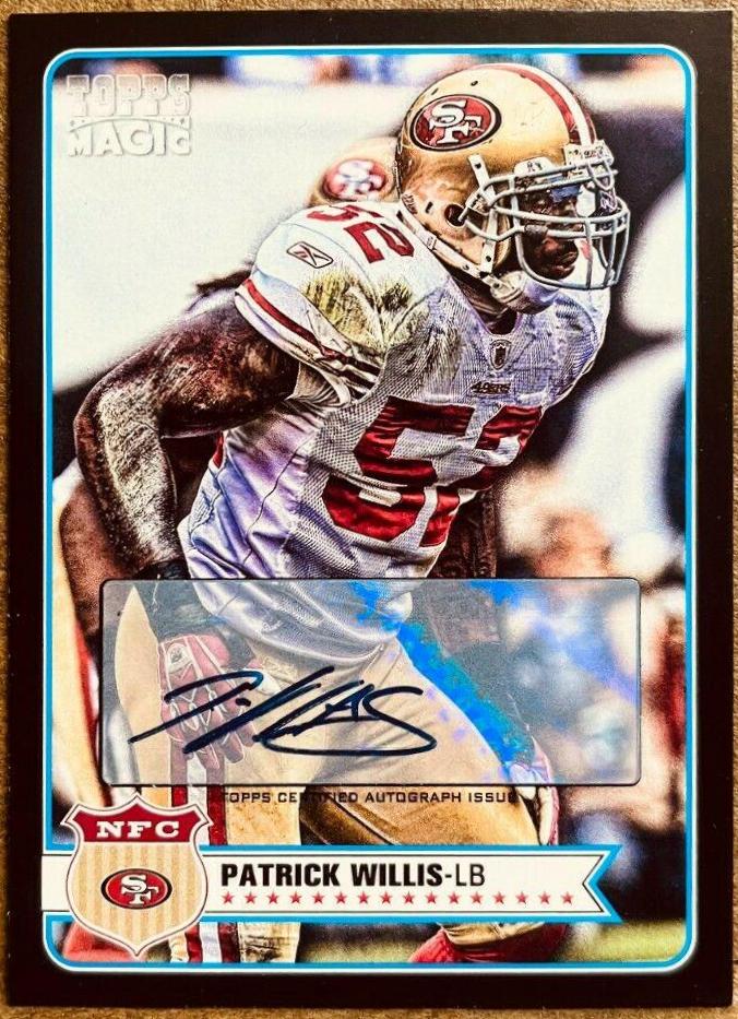 Patrick Willis [Autograph Black Border] #12