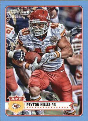 Peyton Hillis [Mini Blue Border] #205