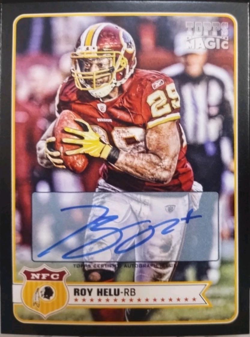Roy Helu [Autograph Black Border] #98