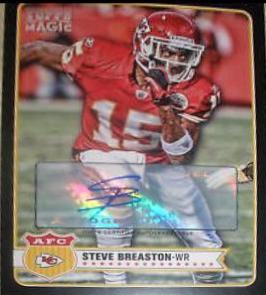 Steve Breaston [Autograph Black Border] #68