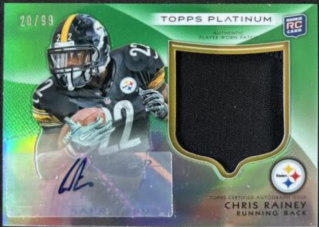 Chris Rainey [Autograph Patch Green Refractor] #114