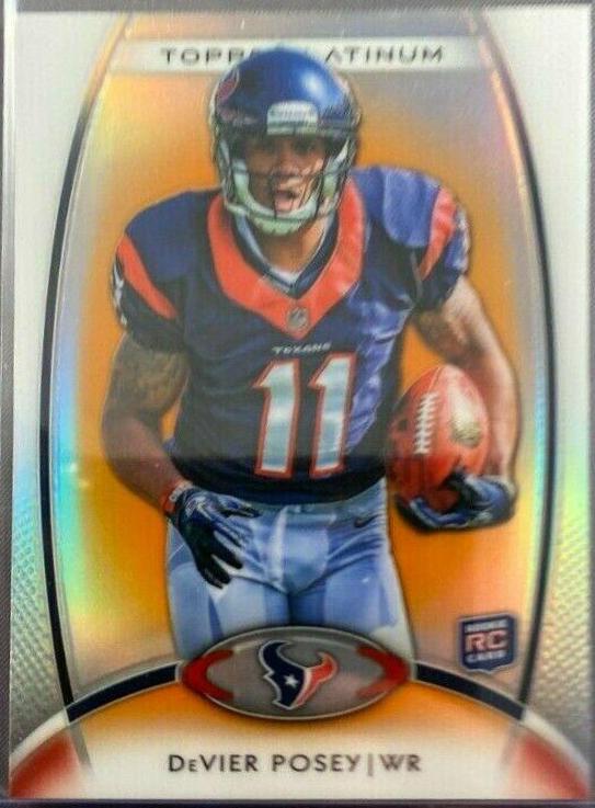DeVier Posey [Orange Refractor] #134