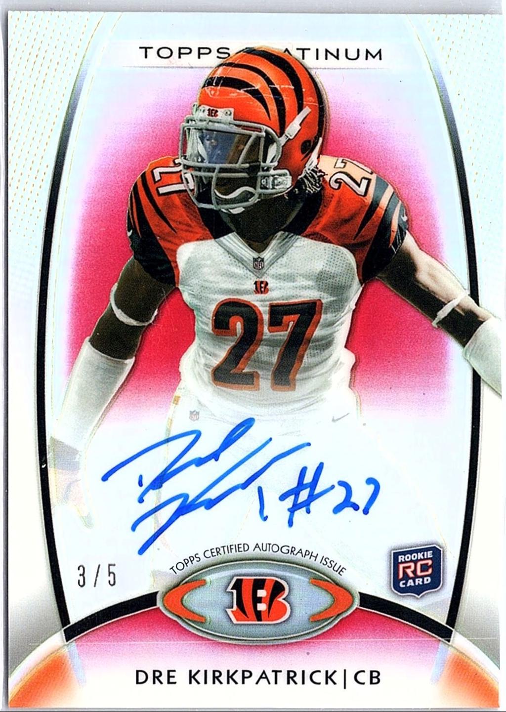 Dre Kirkpatrick [Red Refractor Autograph] #139