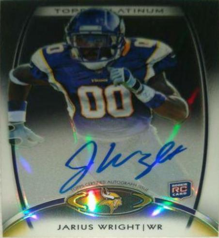 Jarius Wright [Autograph] #135