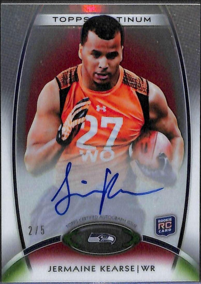 Jermaine Kearse [Red Refractor Autograph] #159