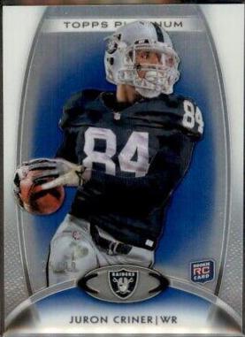Juron Criner [Blue Refractor] #128