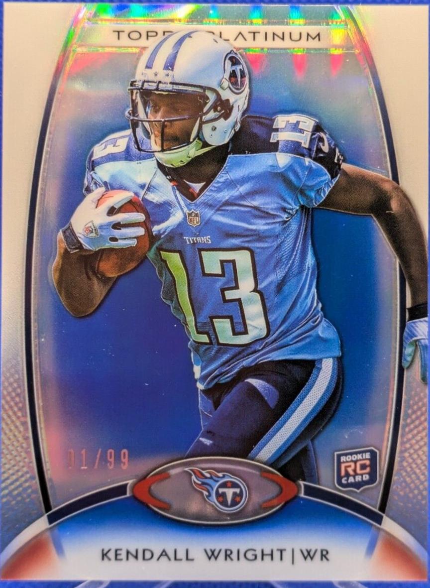 Kendall Wright [Blue Refractor] #118