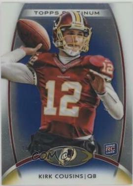 Kirk Cousins [Blue Refractor] #104