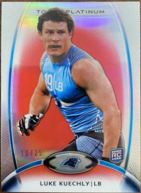 Luke Kuechly [Red Refractor] #137