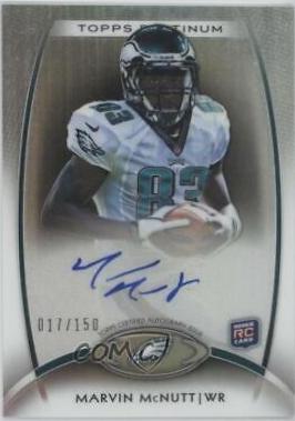 Marvin McNutt [Black Refractor Autograph] #142