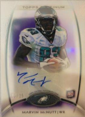 Marvin McNutt [Purple Refractor Autograph] #142