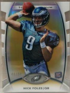 Nick Foles [Gold Refractor Die Cut] #103