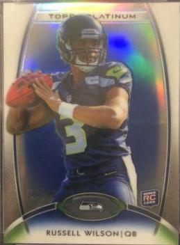 Russell Wilson [Blue Refractor] #138