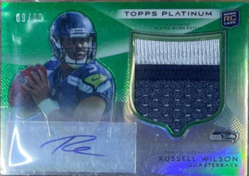 Russell Wilson [Red Refractor Autograph] #138