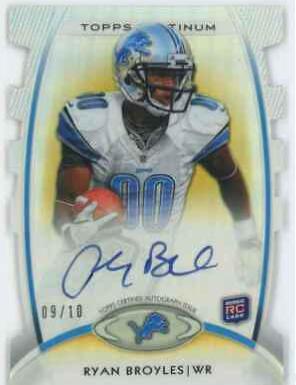 Ryan Broyles [Purple Refractor Autograph] #146