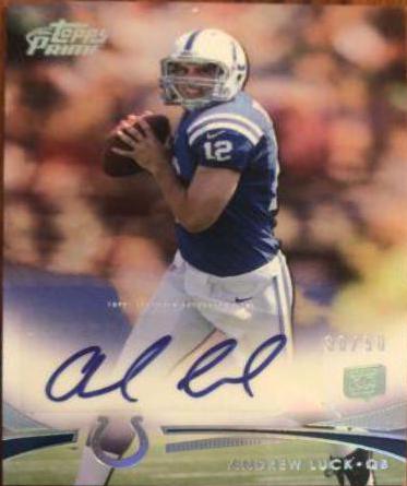 Andrew Luck [Autograph Silver Rainbow] #1