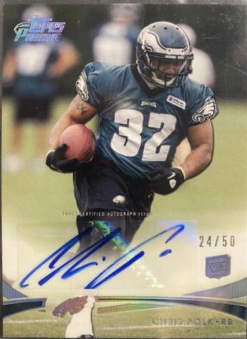 Chris Polk [Autograph Silver Rainbow] #152