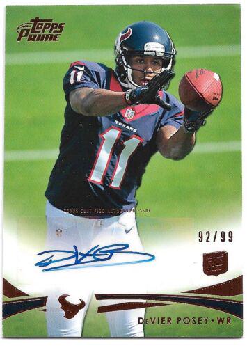DeVier Posey [Autograph Copper] #98