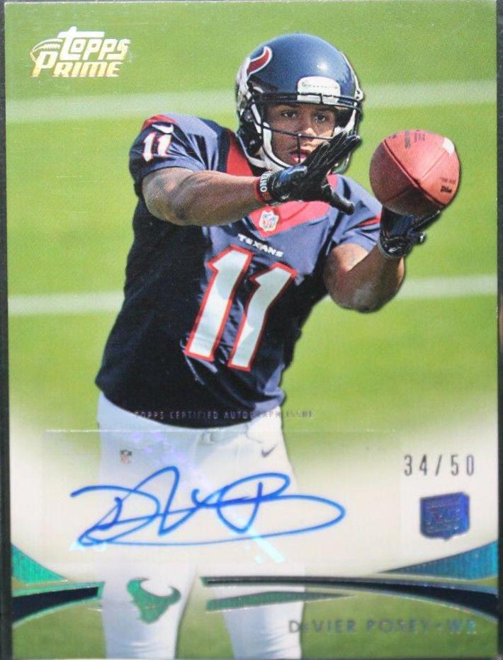 DeVier Posey [Autograph Silver Rainbow] #98