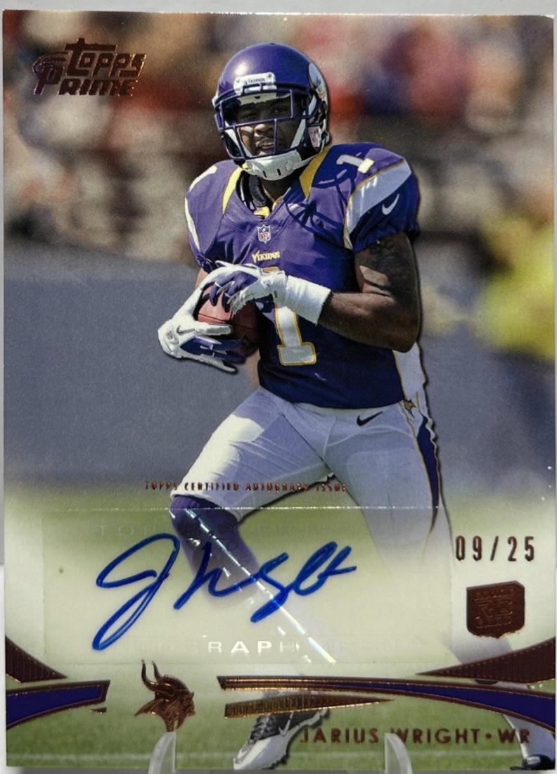 Jarius Wright [Autograph Copper Rainbow] #12