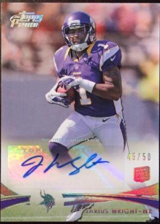 Jarius Wright [Autograph] #12