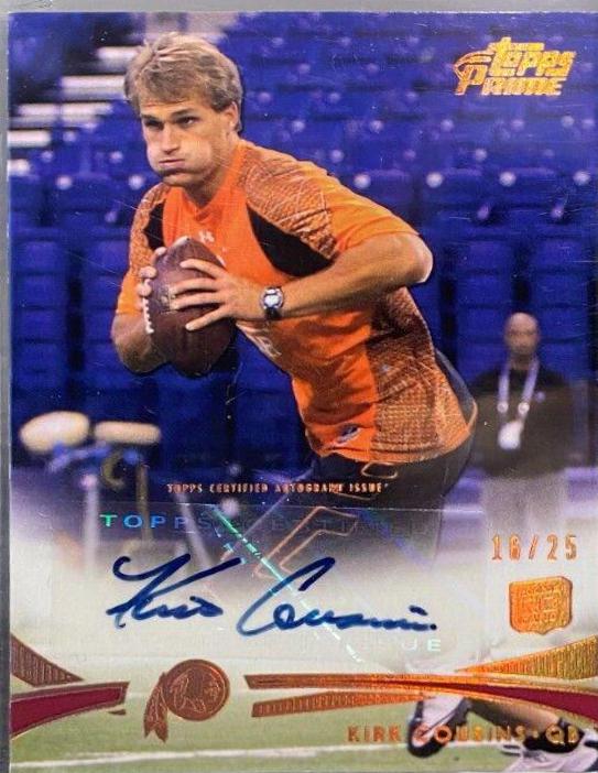 Kirk Cousins [Autograph Gold] #81