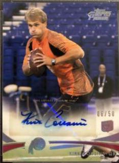 Kirk Cousins [Autograph Silver Rainbow] #81