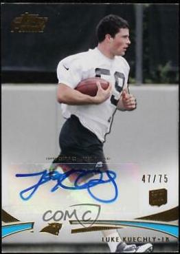 Luke Kuechly [Autograph Gold] #89