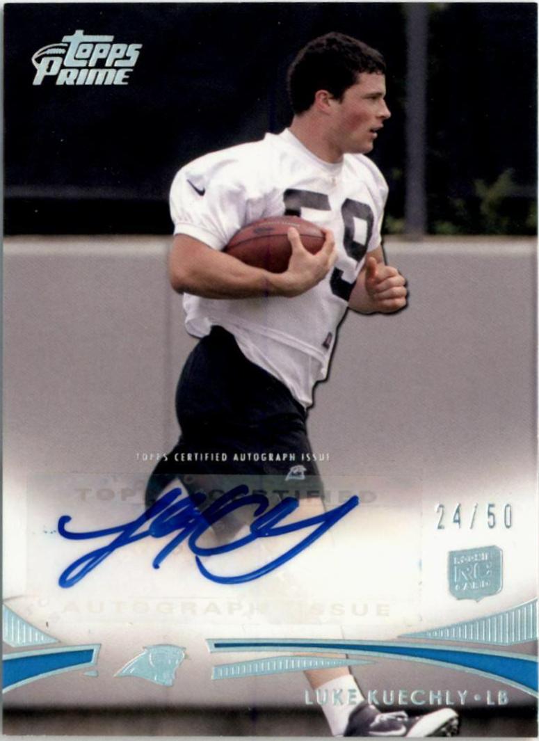 Luke Kuechly [Autograph Silver Rainbow] #89