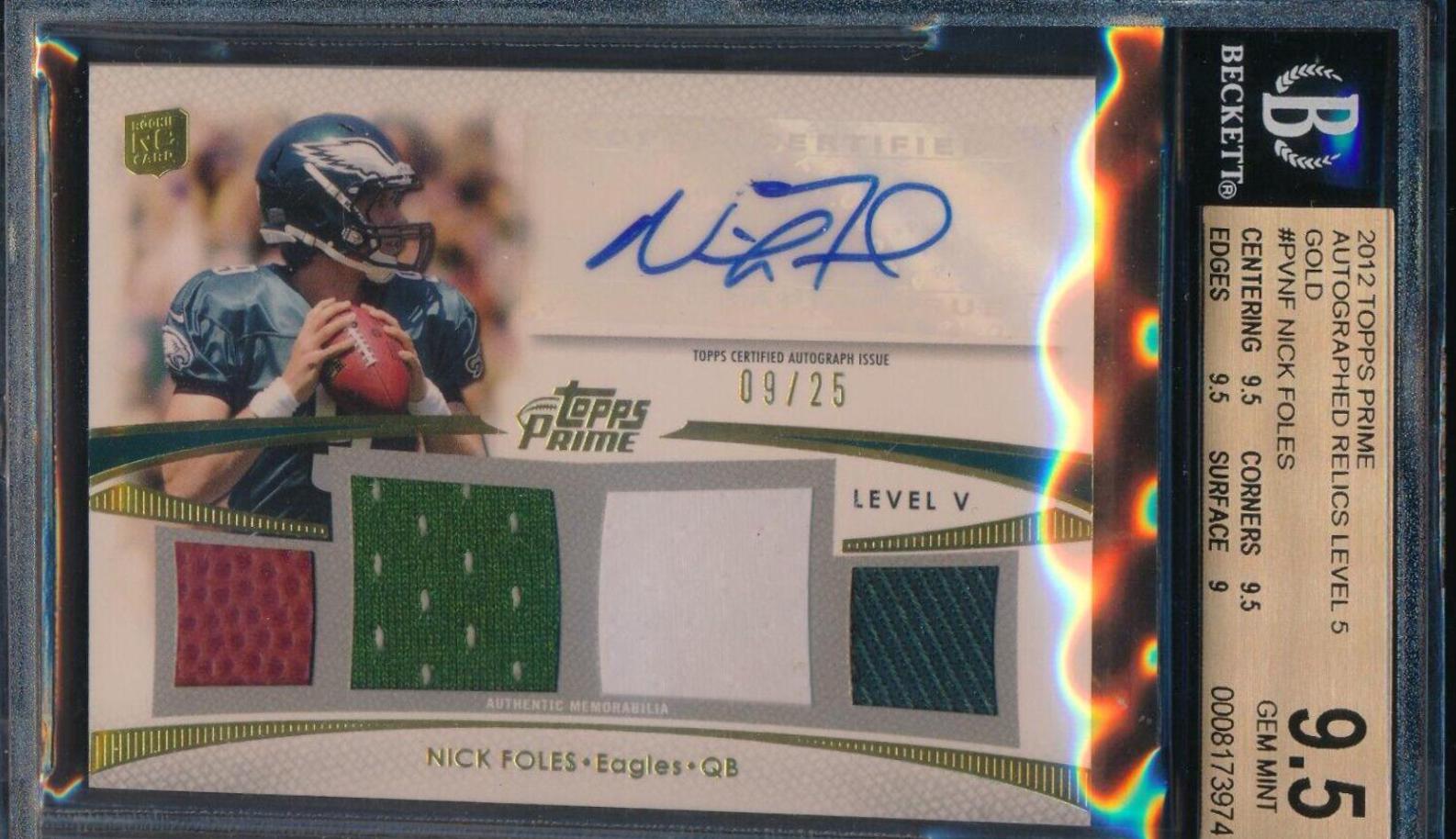 Nick Foles [Autograph Gold] #5