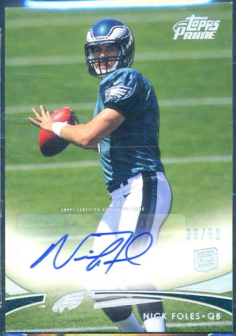 Nick Foles [Autograph Silver Rainbow] #5