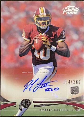 Robert Griffin III [Autograph Silver Rainbow] #150