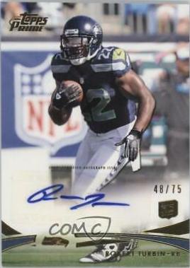 Robert Turbin [Autograph Gold] #103