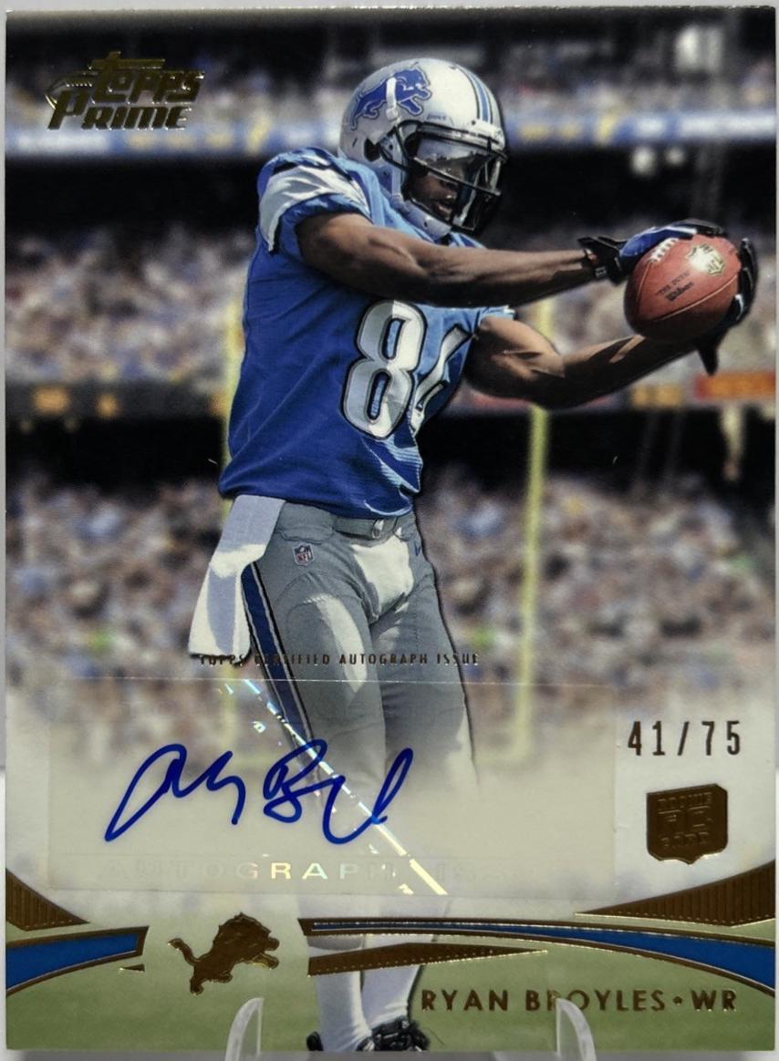 Ryan Broyles [Autograph Gold] #136