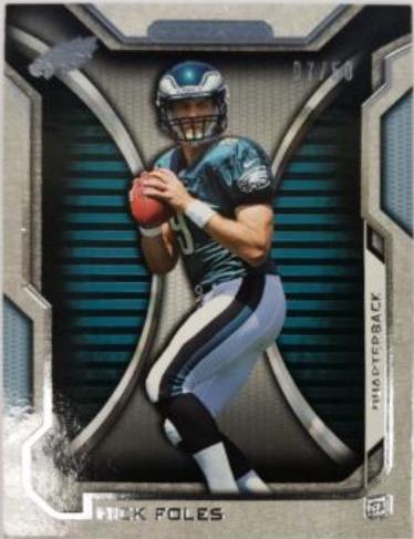 Nick Foles [With Ball Blue] #124