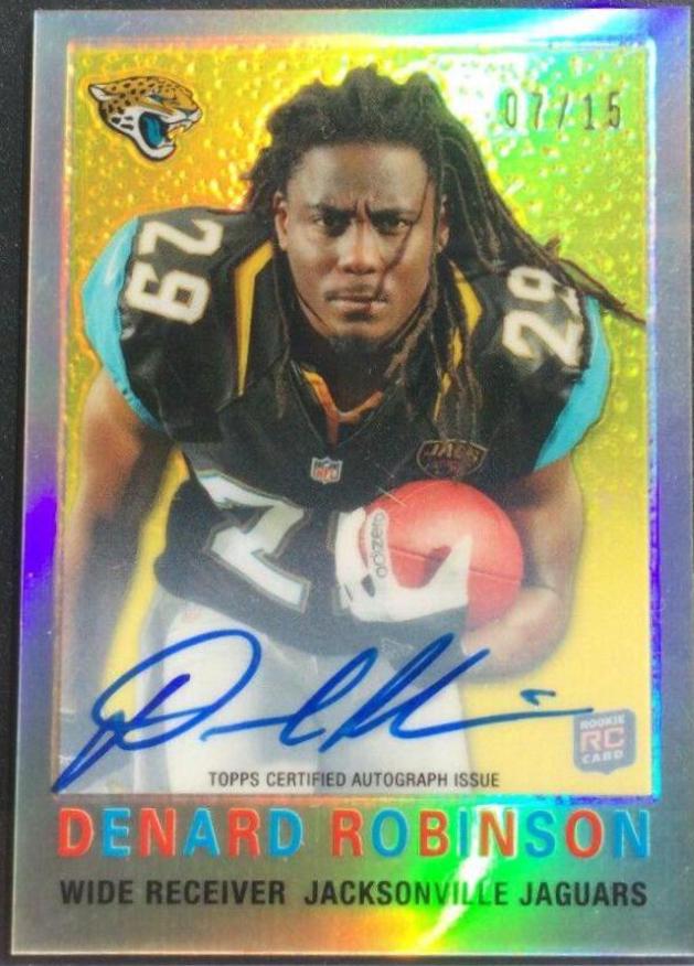 Denard Robinson [Autograph Refractor] #33
