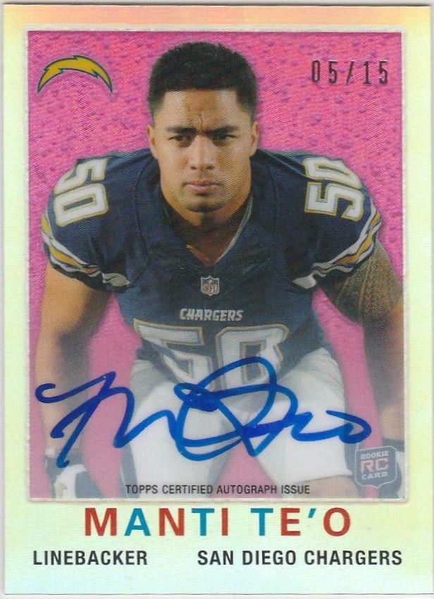 Manti TE'O [Autograph Refractor] #28