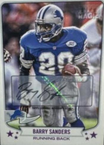 Barry Sanders [Autograph] #55