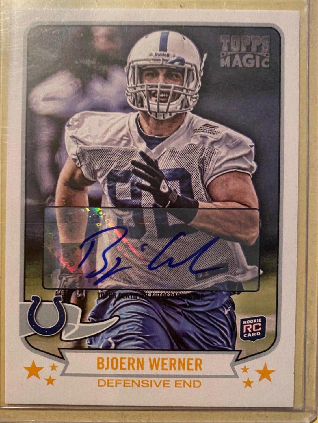 Bjoern Werner [Autograph] #104