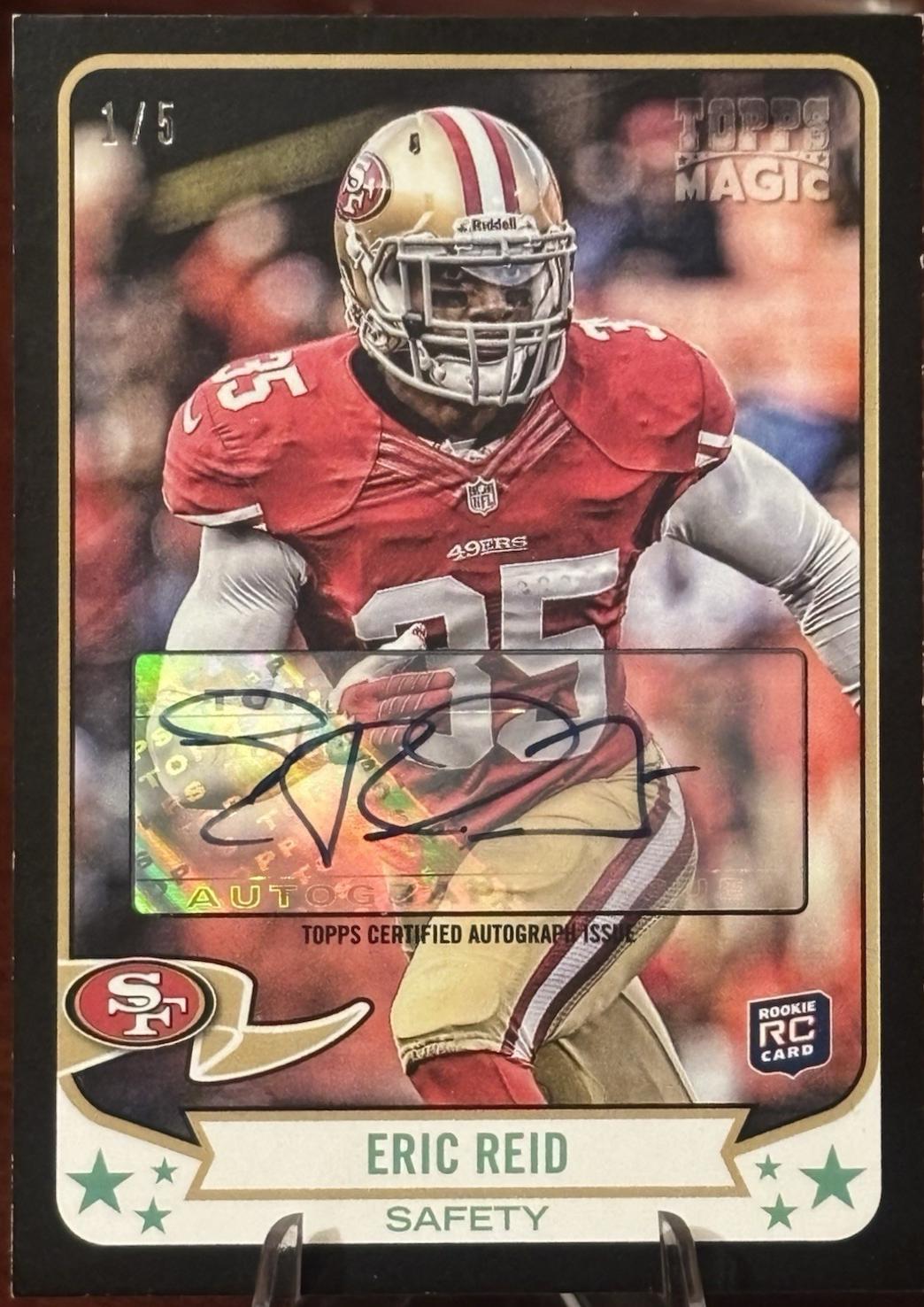 Eric Reid [Autograph Black Bordered] #48